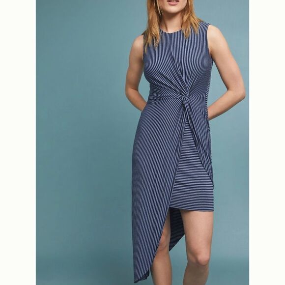 Anthropologie Dresses & Skirts - Anthropologie | Bailey 44 Striped Knit Dress | Size: Small | Color: Blue